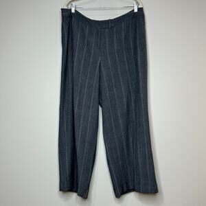 Lane Bryant Plaid Flat Front Pants Size 16 Short